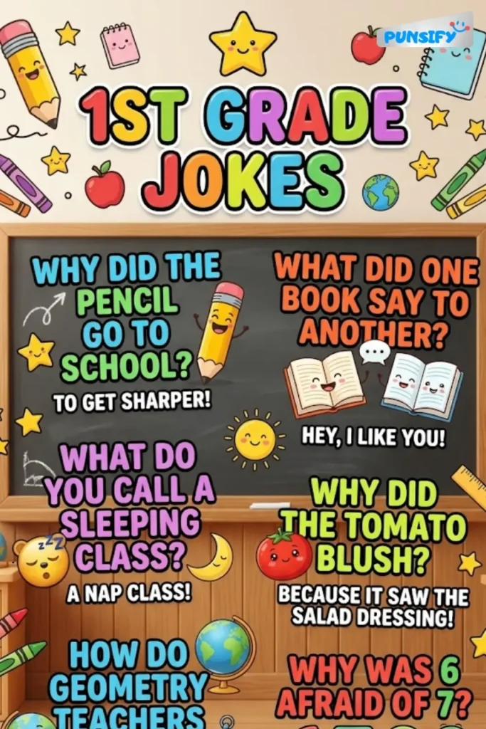 129+ Giggle-tastic 1st Grade Jokes and Puns That Will Crack You Up!
