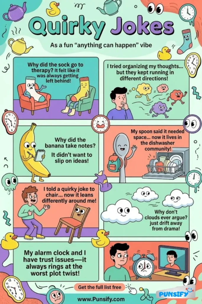 159+ Hilarious Quirky Jokes & Puns for Endless Laughter and Fun Family Moments