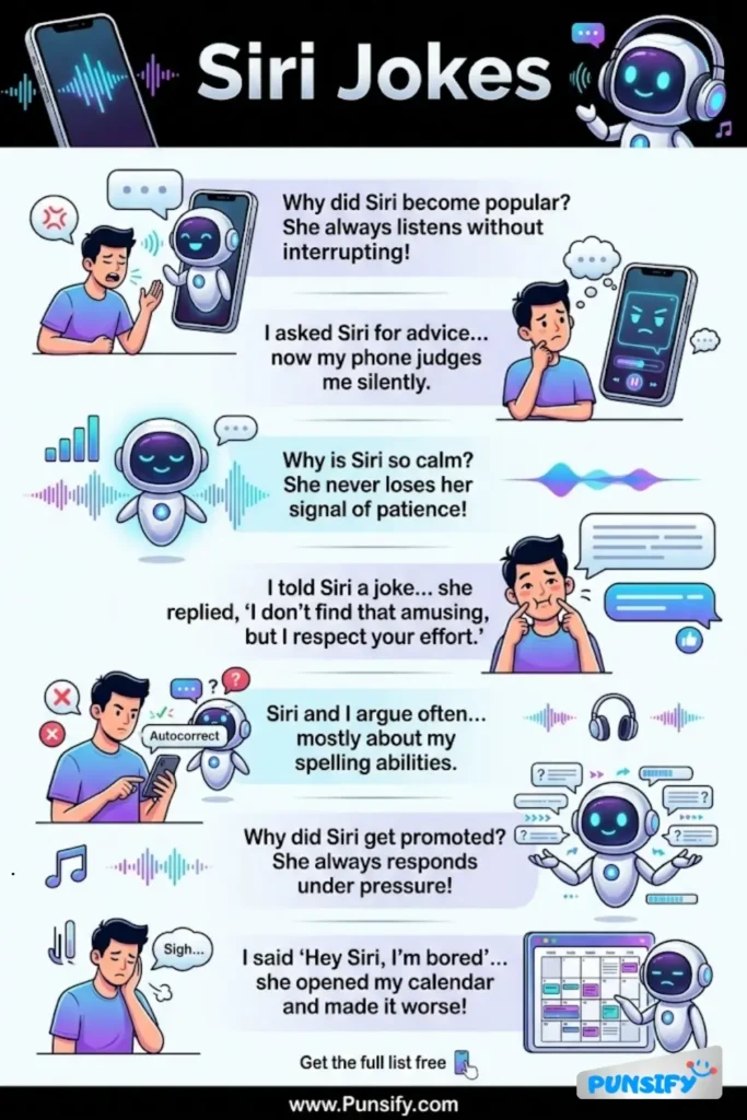 169+ Hilarious Siri Jokes & Puns to Brighten Your Day with Clever Humor