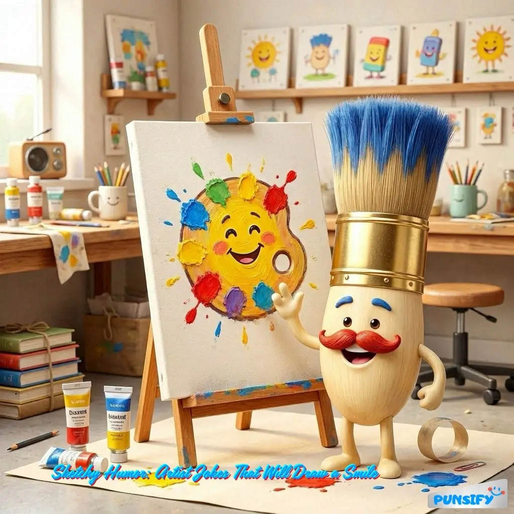 167+ Hilarious Artist Jokes & Puns to Paint Your Day with Laughter and Giggles
