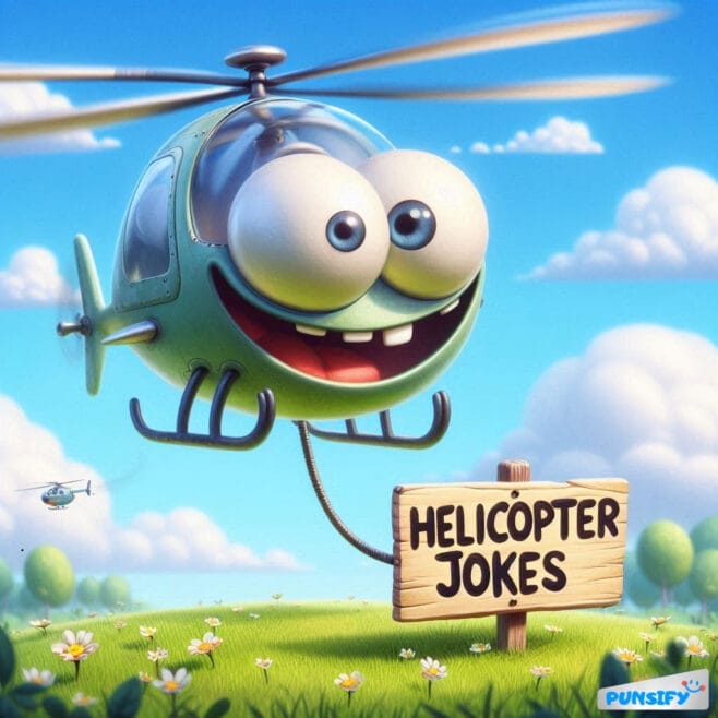 159+ Hilarity Takes Flight with Helicopter Jokes and Puns Galore