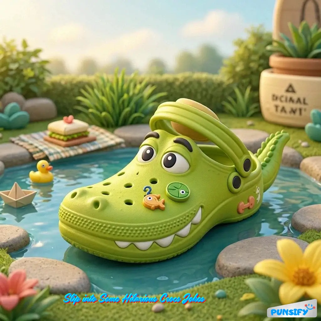153+ Hilarious Crocs Jokes That Will Have You Stepping in Laughter in 2026