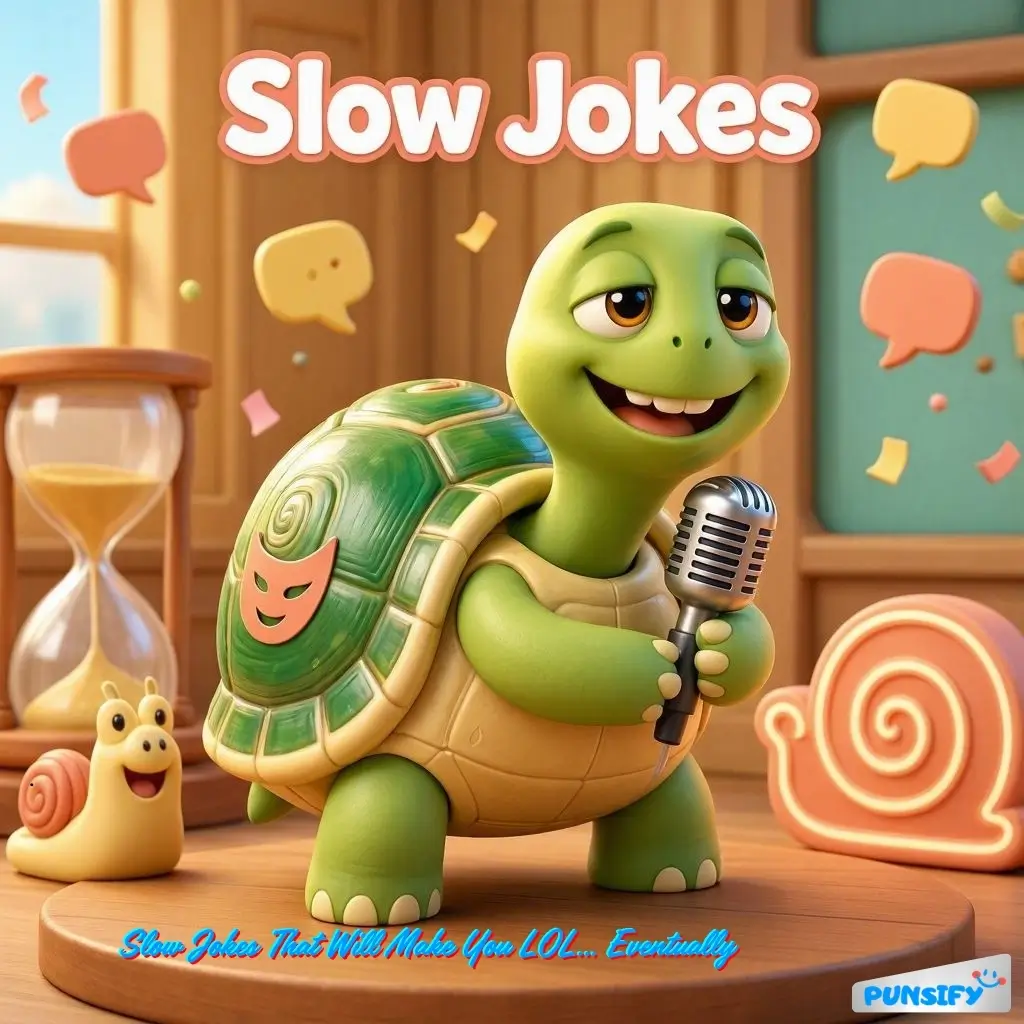 Laughter at a Snail's Pace: 167+ Slow Jokes to Tickle Your Funny Bone
