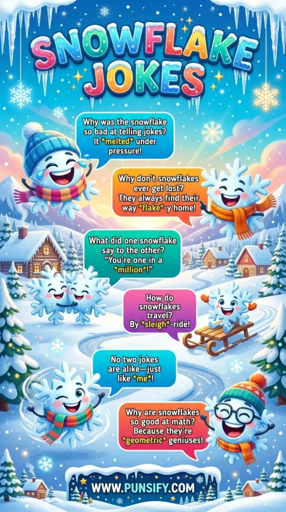 157+ Hilarious Snowflake Jokes to Melt Your Heart and Bring Smiles
