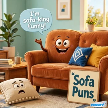 193+ Hilarious Sofa Puns That Will Make You Sit Up and Laugh