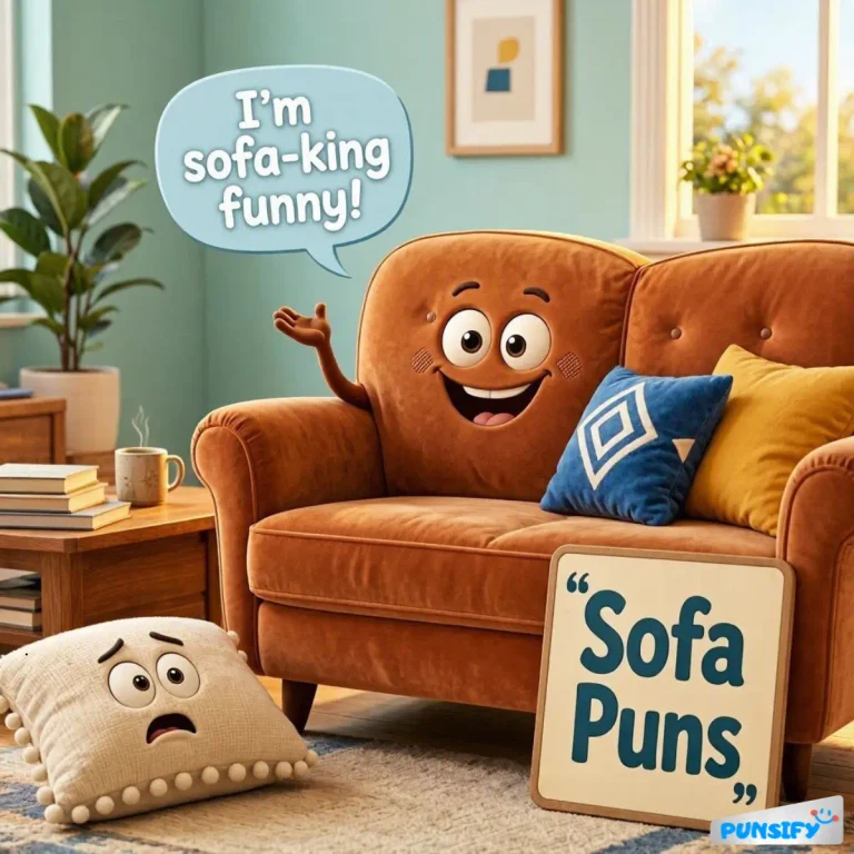 Sofa Puns