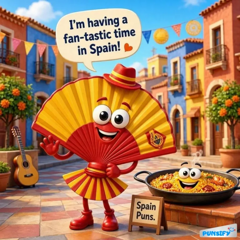 Spain Puns