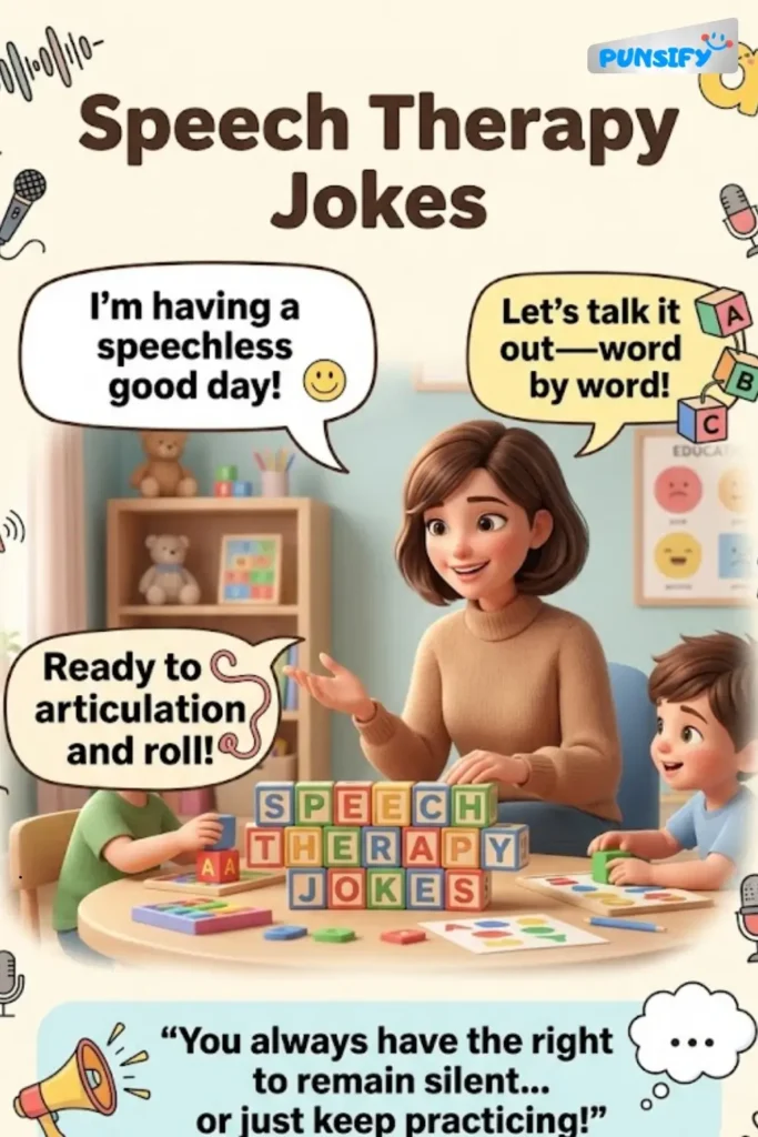 157+ Hilarious Speech Therapy Jokes That Will Make You Smile Today