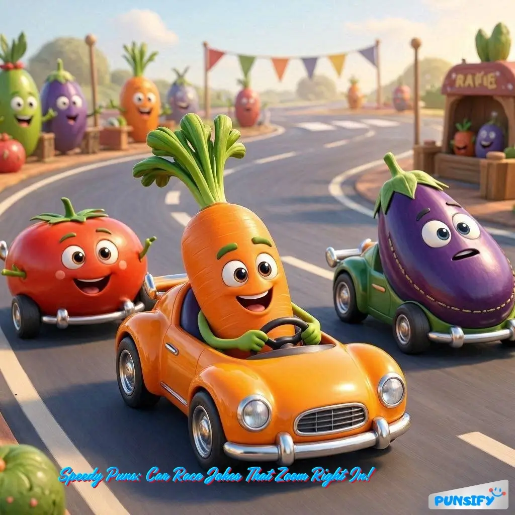 169+ Hilarious Pit Stops in Car Race Jokes for a Laughing Lap in 2026