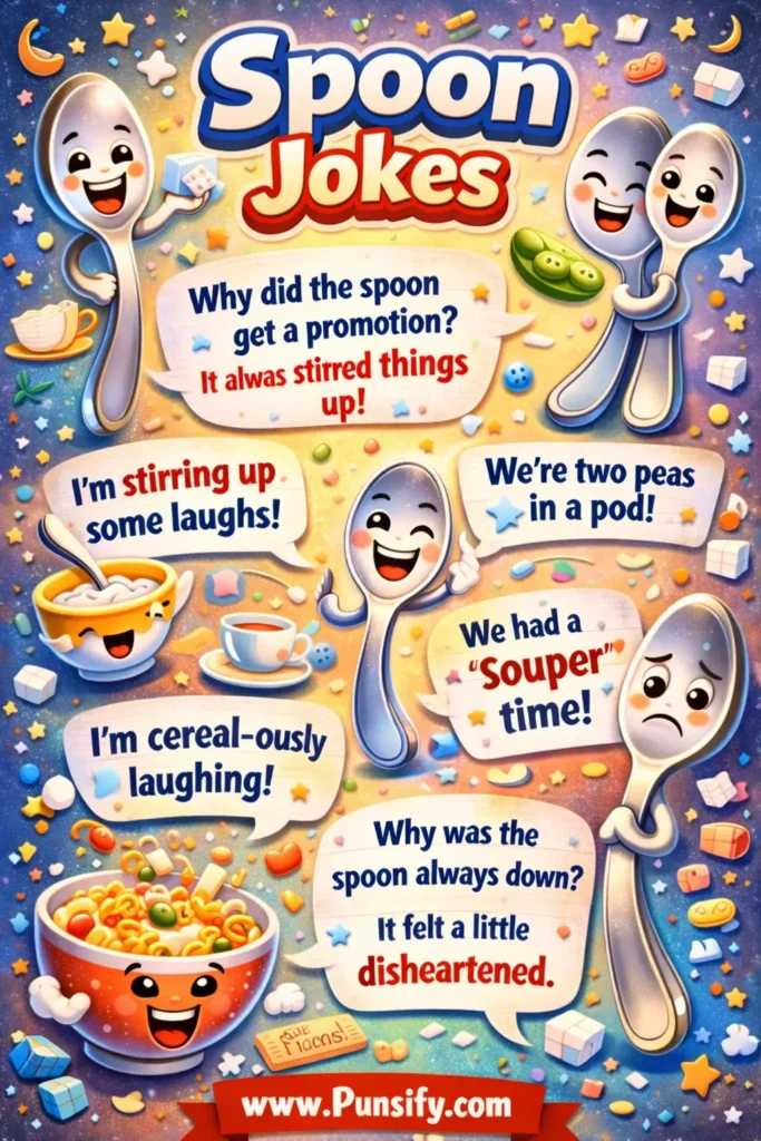 175+ Hilarious Spoon Jokes to Stir Up Laughter and Smiles for All