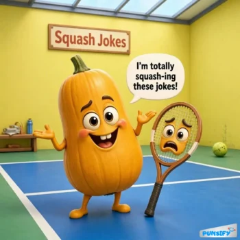 169+ Hilarious Squash Jokes That Serve Up Laughter for Everyone