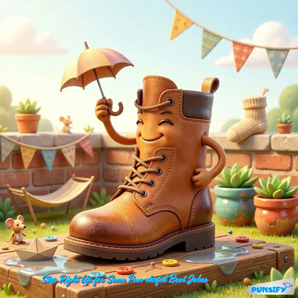 183+ Hilarious Boot Jokes & Puns to Kick Up Your Laughs and Tread Lightly on Fun