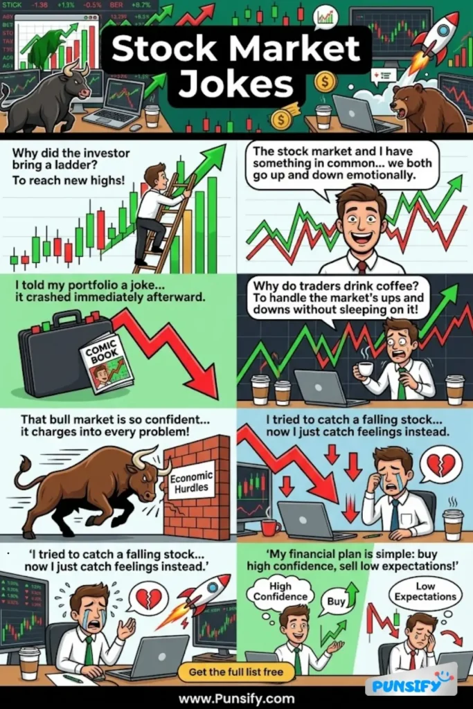 167+ Hilarious Stock Market Jokes & Puns That Will Make You Laugh and Invest Smarter