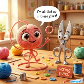 165+ Hilarious String Puns That Will Tie You Up in Laughter and Fun