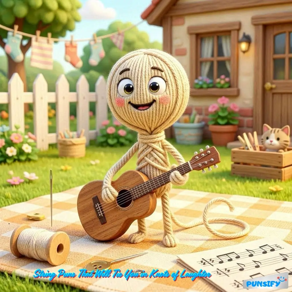 165+ Hilarious String Puns & Jokes That Will Tie You Up in Laughter and Fun