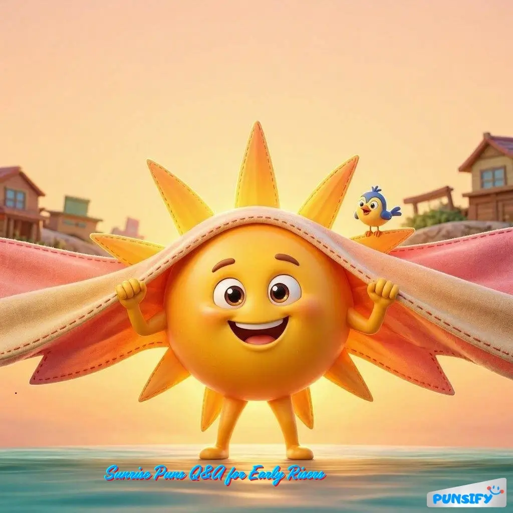 173+ Funny Sunrise Puns to Brighten Your Day with Laughter and Joy
