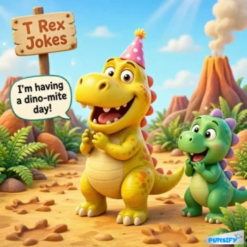 Dino-Mite Laughs 157+ T Rex Jokes That Will Have You Roaring with Laughter