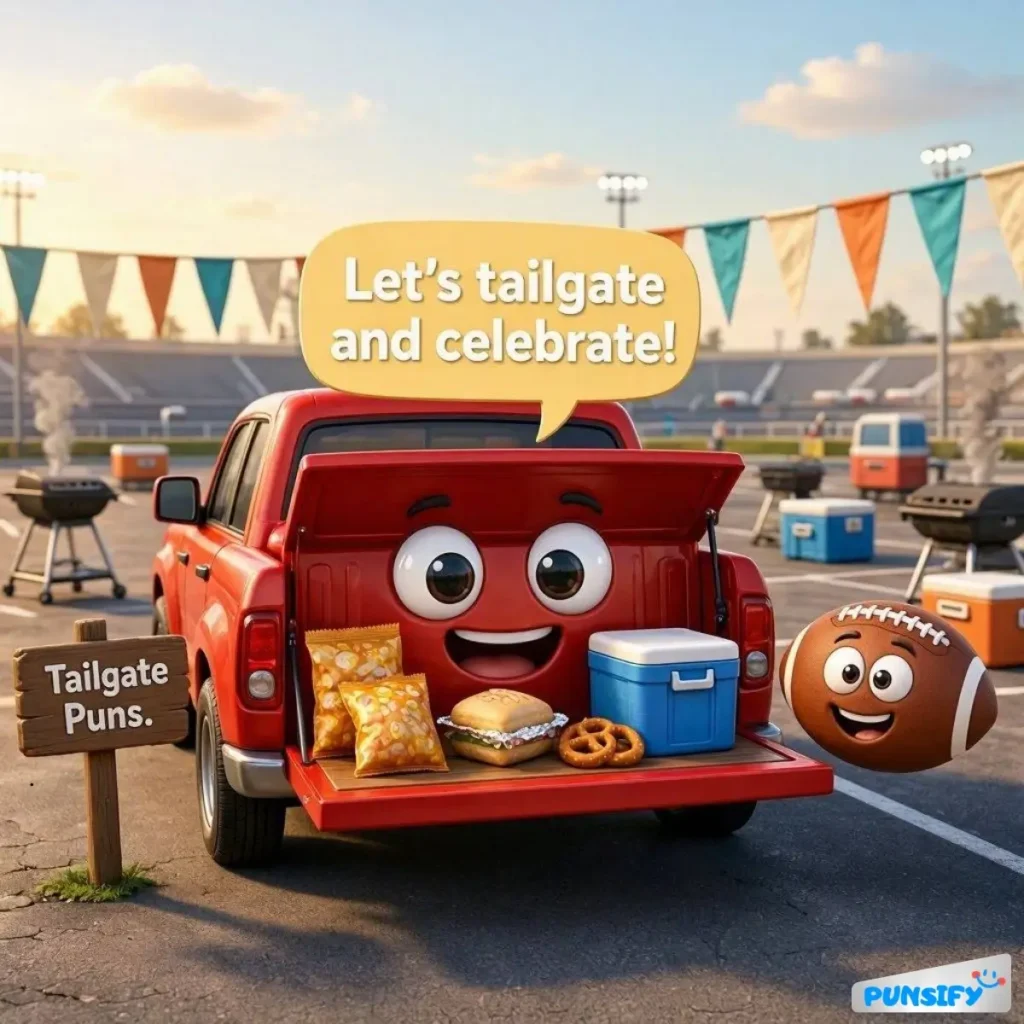 Tailgate Puns