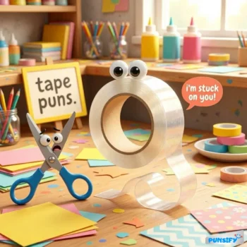 167+ Hilarious Tape Puns That Stick with You for Endless Laughs