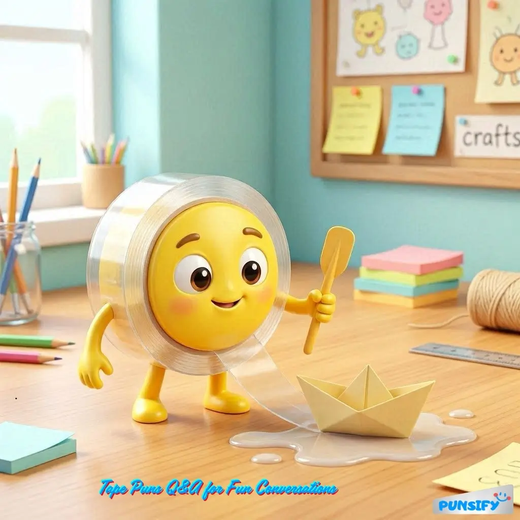 167+ Hilarious Tape Puns & Jokes That Stick with You for Endless Laughs