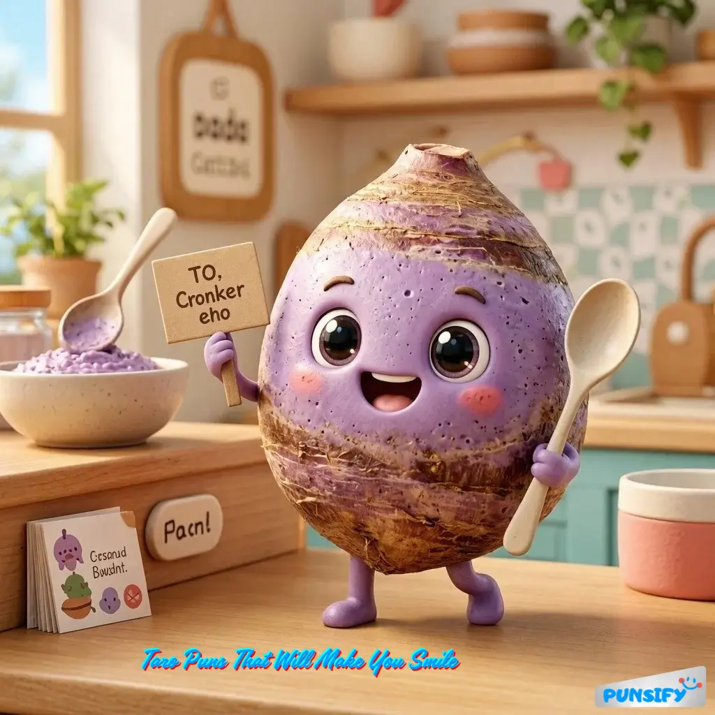 169+ Taro Puns to Make You Smile and Share the Fun