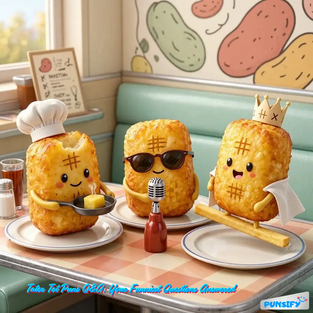 187+ Hilarious Tater Tot Puns for a Crispy Laugh Every Bite