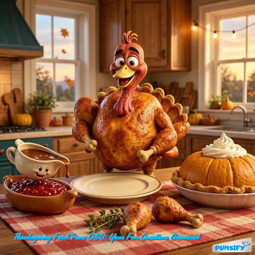 169+ Thanksgiving Food Puns to Spice Up Your Holiday Feast