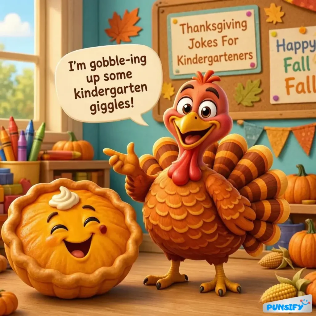 Thanksgiving Jokes For Kindergarteners