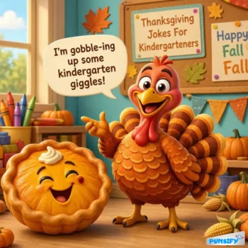 189+ Hilarious Thanksgiving Jokes For Kindergarteners to Spark Giggles