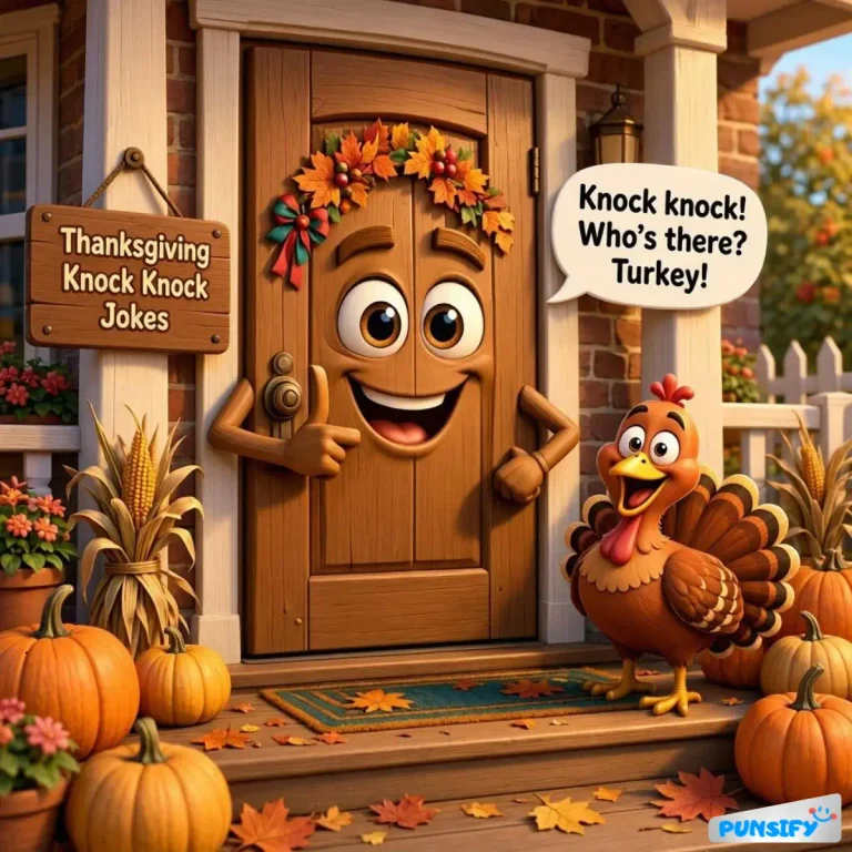 Thanksgiving Knock Knock Jokes