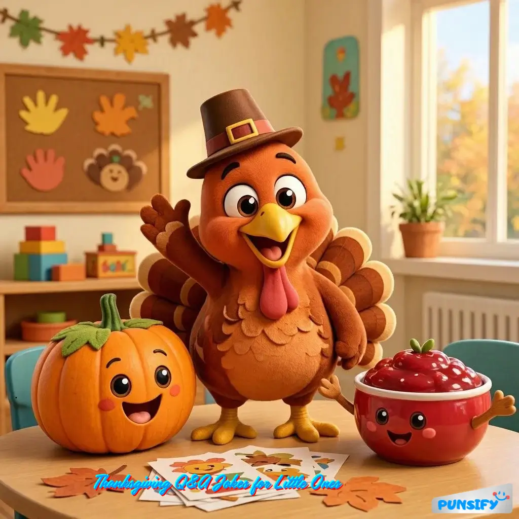 185+ Preschoolers Thanksgiving Jokes for Giggles and Gratitude