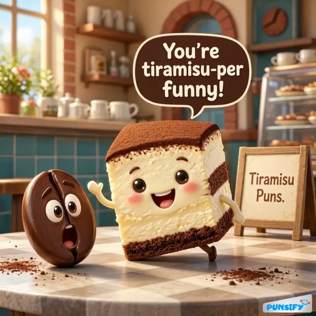 Tiramisu Puns