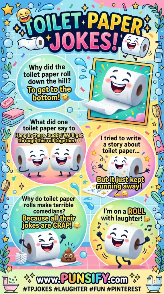 197+ Hilarious Toilet Paper Jokes for Endless Laughs and Giggles