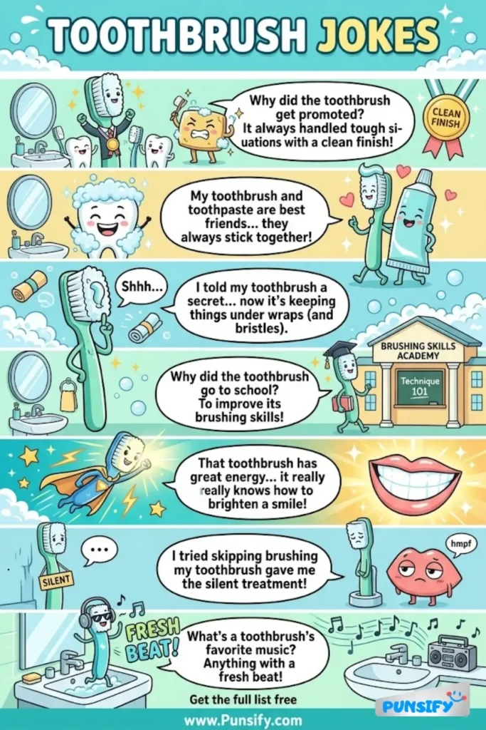 169+ Hilarious Toothbrush Jokes & Puns to Brighten Your Smile and Spark Joy