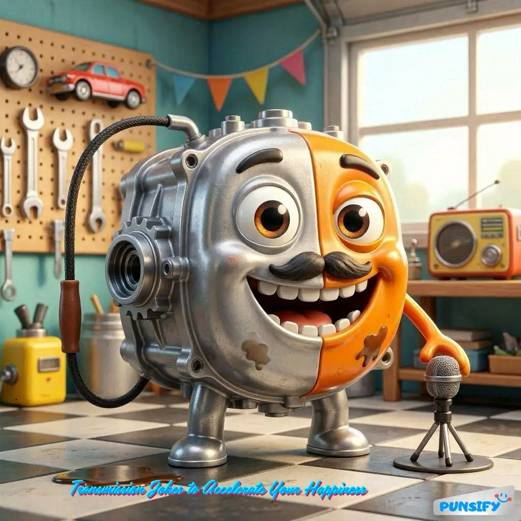 Rev Your Laughter Engine with Transmission Jokes & Puns 187+ Guaranteed Fun!