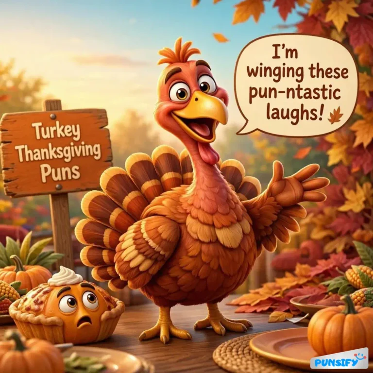 Turkey Thanksgiving Puns