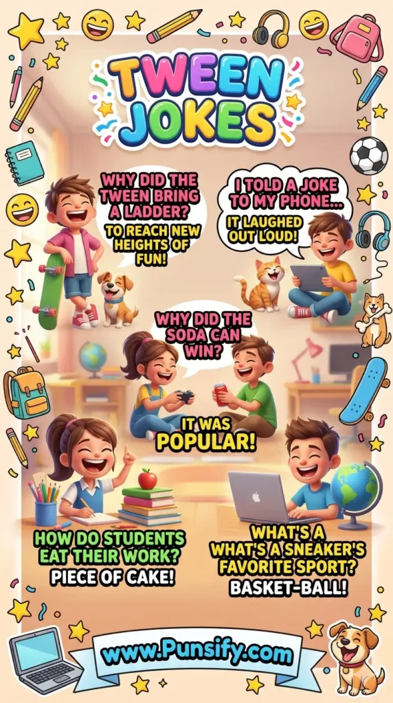 195+ Hilarious Tween Jokes That Will Make You Laugh Out Loud Today