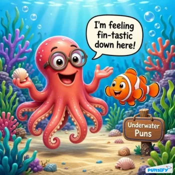 175+ Hilarious Underwater Puns That Make a Splash with Laughter