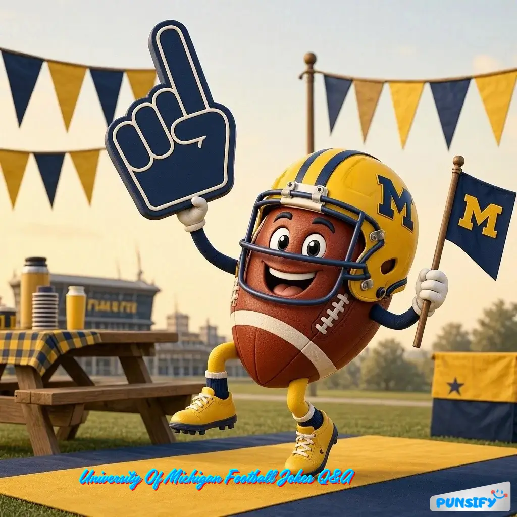 175+ University Of Michigan Football Jokes to Tackle Your Day