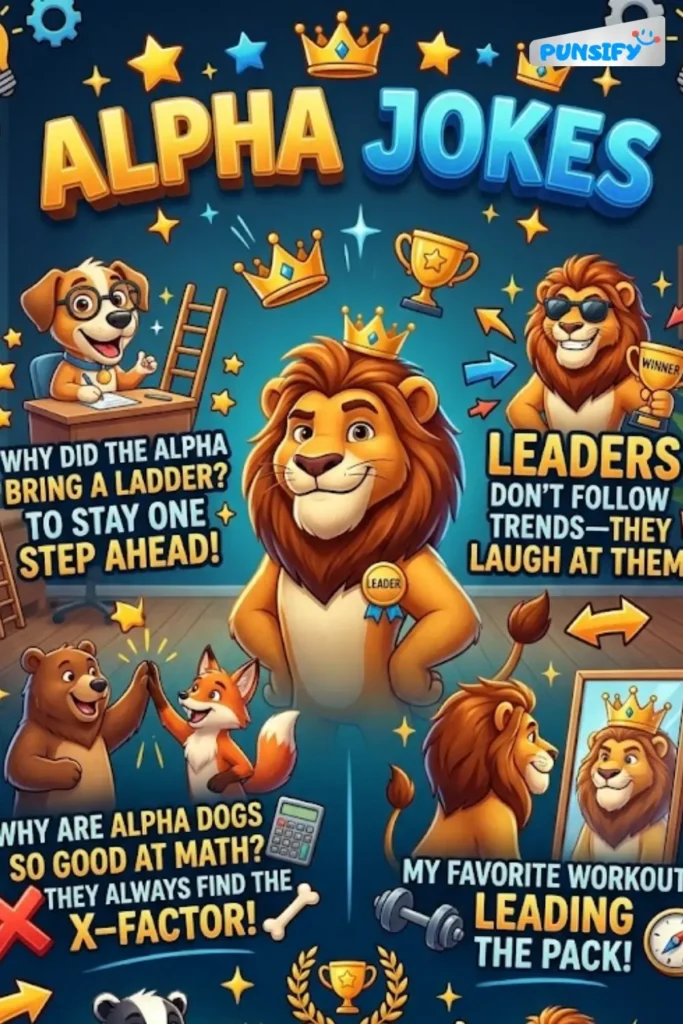 143+ Chuckles and Giggles with Alpha Jokes and Puns to Tickle Your Funny Bone