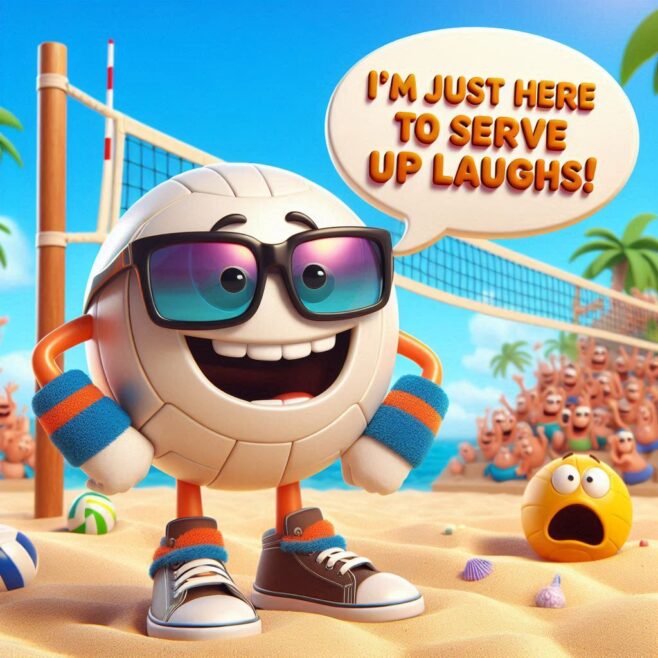 Volleyball Dad Jokes
