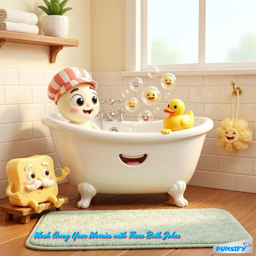 169+ Hilarious Bath Jokes & Puns That Will Make You Bubble Over with Laughter