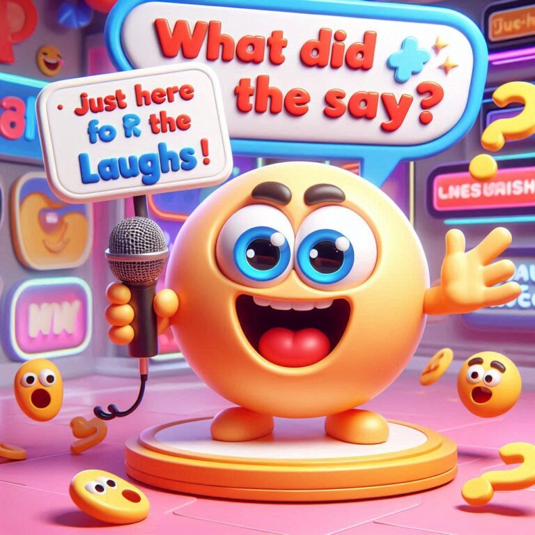 What Did The Say Jokes