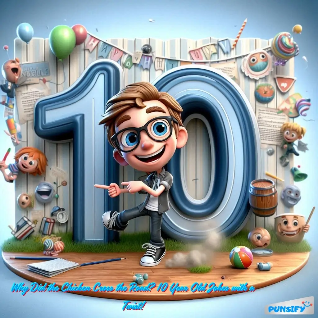 163+ Hilarious Gags and Giggles from 10 Year Old Jokes & Puns Bonanza