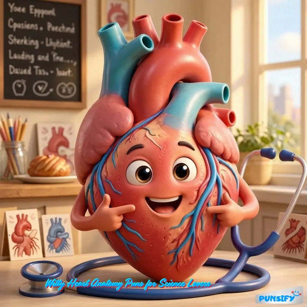 165+ Heart Anatomy Puns to Make You Laugh and Love More