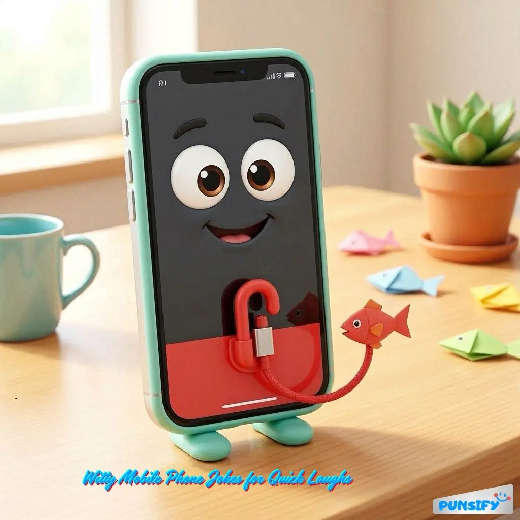 197+ Hilarious Mobile Phone Jokes & Puns That Will Make You LOL All Day