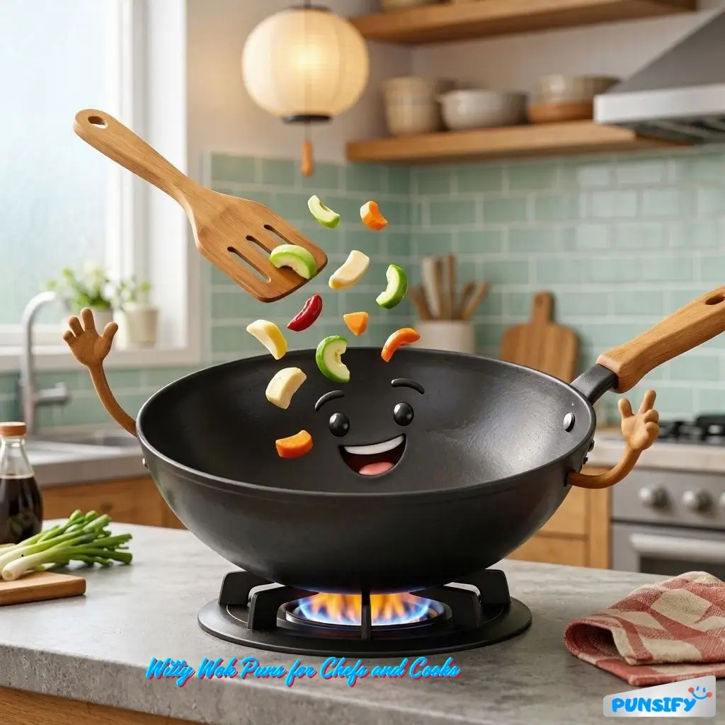 163+ Hilarious Wok Puns That Stir Up Laughter and Flavorful Fun