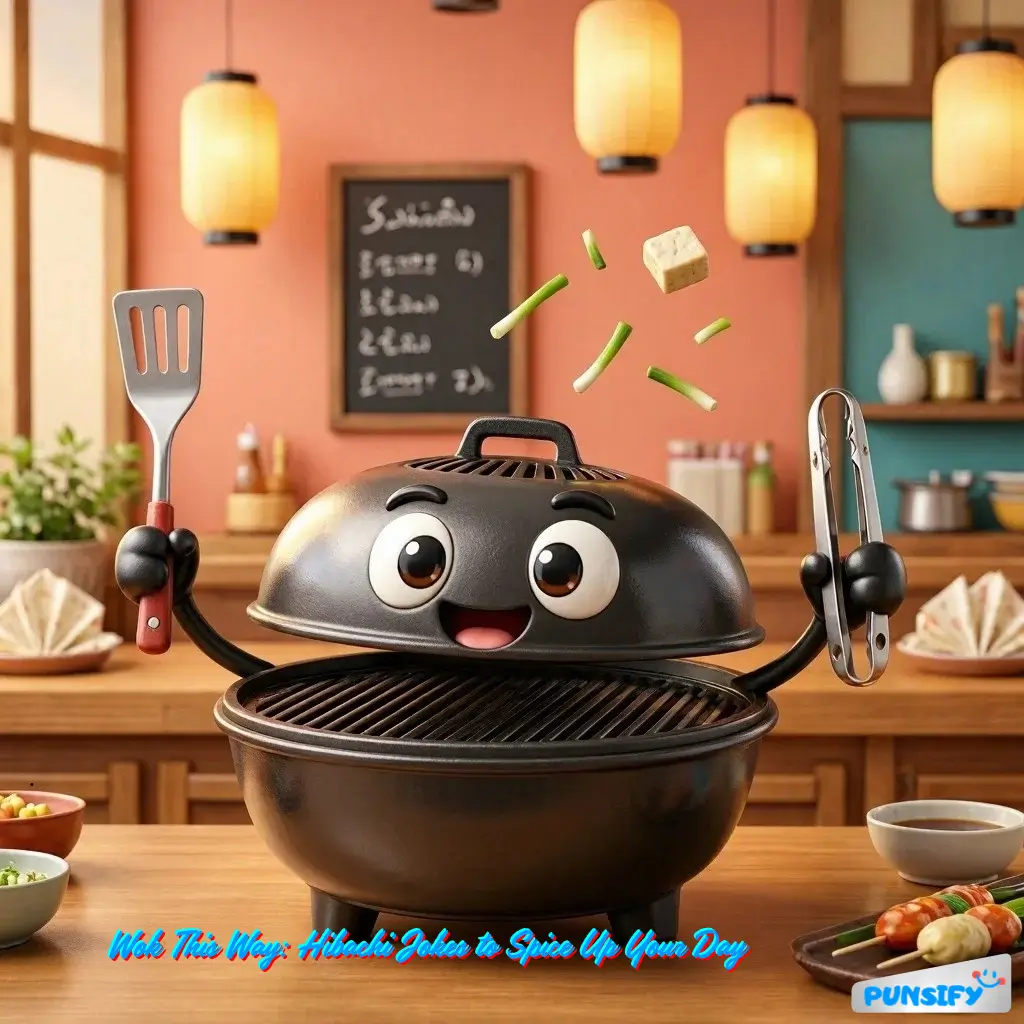 153+ Sizzling Laughs and Hibachi Jokes that Grill You with Puns!