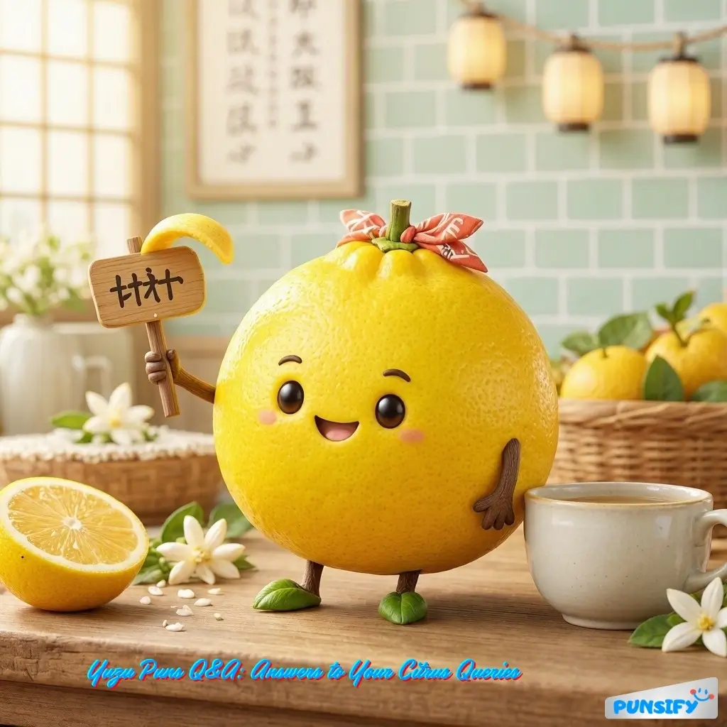 187+ Hilarious Yuzu Puns That Will Zest Up Your Day with Laughter