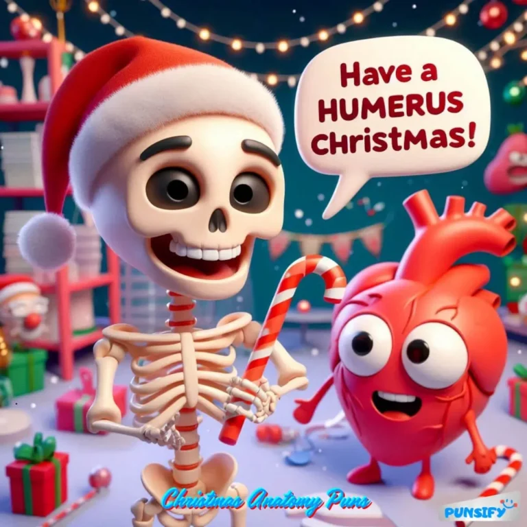 157+ Hilarious Christmas Anatomy Puns to Bring Joy and Laughter to Your Holiday Celebrations